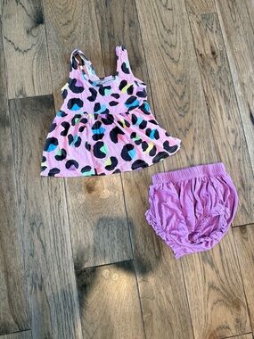 Posh Peanut Electric Leopard outfit